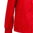 thumbnail image 3 of Veste de Sarrau pour Femmes, Tenue de Travail, Fermeture à Boutons-Pression à l'Avant, Veste de Réchauffement pour Sarraus, 3 of 4