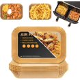 thumbnail image 1 of Air Fryer Disposable Paper Liner Rectangle for Ninja Dual Air Fryer, Air Fryer Parchment Paper Liners Rectangular Non-Stick, Air Fryer Liners for Ninja DZ201 DZ401, 1 of 6