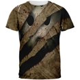 thumbnail image 1 of T-shirt pour Homme Halloween Film d'Horreur Masque Slasher Attaque Partout, 1 of 2