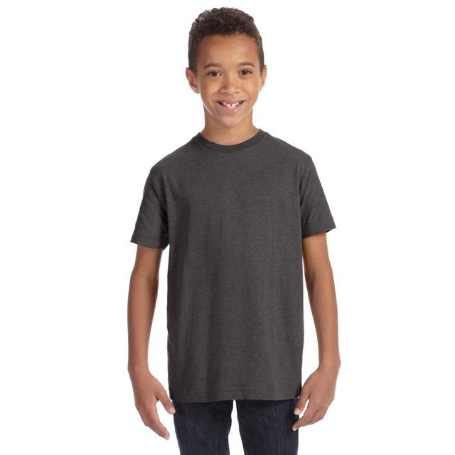 T-shirt en Jersey Fin pour Jeunes, TP, Fumée Vintage