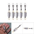 thumbnail image 4 of Fishing Durable Head Sinker,5pcs/bag Durable for Bullet Fishing Tool Fishing Sinker Weight Cutting-Edge Features, 4 of 5