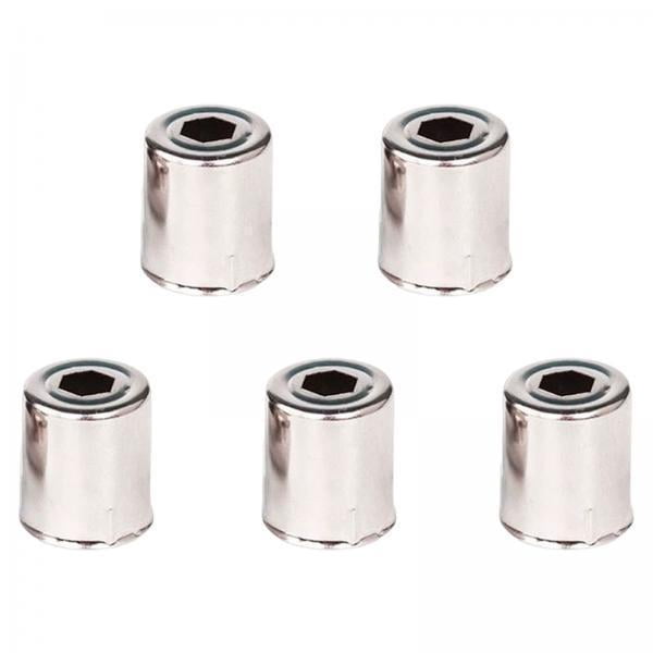 Lipstore 2x5x Microwave Replacement Cap Wear Resistant Oven Parts for Restaurant Office Dark Gray 18x15mm