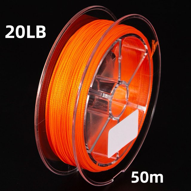 Support de Ligne Tressé Haute Résistance pour Pêche en Eau Douce 20lb 50m