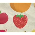 thumbnail image 4 of oneOone Cotton Flex Cream Fabric Fruits Sewing Craft Projects Fabric Prints By Yard 40 Inch Wide, 4 of 4