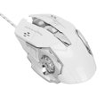 thumbnail image 3 of Gamer Mouse, Delicate Texture Drive Free Gaming Mouse Wired  for Home for Office White,, 3 of 8
