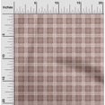 thumbnail image 1 of oneOone Georgette Viscose Fabric Tartan Check Printed Craft Fabric BTY 42 Inch Wide, 1 of 4