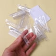 thumbnail image 1 of Clear Hanging Folder Tabs, Hanging File Folder Tabs, Clear Tabs for Hanging File Folders for Hanging, File Folders with Tabs, Hanging Files Tabs, 25 Pcs, 3.03x1.1"(Clear), 1 of 5