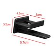 thumbnail image 1 of 10Pcs Hat Hooks for Wall, white sturdy Hat Rack Multifunctional Hat Storage Durable Black, 1 of 9