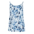thumbnail image 5 of Cameland Débardeur à Bretelles Sans Manches à Encolure Ronde pour Femme Printemps/été, Imprimé, Coupe Ample, Décontracté, Dos Nu, 5 of 5