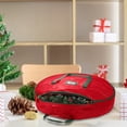 thumbnail image 2 of SMihono Closet Organizers and Storage for Clothes Tear Resistant Water Resistant Christmas Wreath Storage Bag Wreath Receive Bag Storage Trunks and Bag, 2 of 2