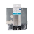 thumbnail image 5 of Mainstays Decorative Shower Curtain with 12 Hooks: 13 Piece Shower Set, 5 of 5