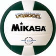 thumbnail image 1 of Olympia Sports BL333P Mikasa VQ2000 Micro Cell Composite Volleyball - Green/White, 1 of 2