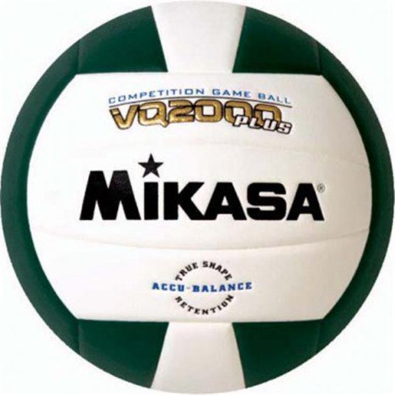 Olympia Sports BL333P Mikasa VQ2000 Micro Cell Composite Volleyball - Vert/blanc