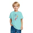 thumbnail image 3 of RXIRUCGD 2025 Vêtements d'Été pour Enfants T-shirt Imprimé Mode Mignon Col Rond Manches Courtes, 3 of 5