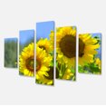 thumbnail image 2 of Magnifique Vue de Tournesols - Impression sur Toile Florale, 2 of 3