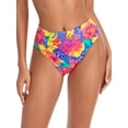 thumbnail image 2 of RELLECIGA Bas de Maillot de Bain pour Femmes, Échancré, Taille Haute, Bas de Bikini, 2 of 7