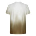 thumbnail image 5 of Qertyioot Hommes Imprimer Manches Courtes Col Rond T-shirt Casual Mode Manches Courtes Dégagement, 5 of 5