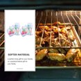 thumbnail image 3 of 2 Sets Xmas Oven Gloves Table Mats Heat Insulation Gloves Placemats for Kitchen (Assorted Color), 3 of 9