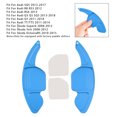 thumbnail image 2 of Steering Wheel Paddle Shifter Extension For Audi A3 A4 A5 A6 A8 Aluminium Blue, 2 of 13