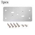 thumbnail image 1 of Lefu Cabinet Hinge Repair Plate Hinge Side Plate Repair Tool Kit With Mounting Screws, 1 of 9