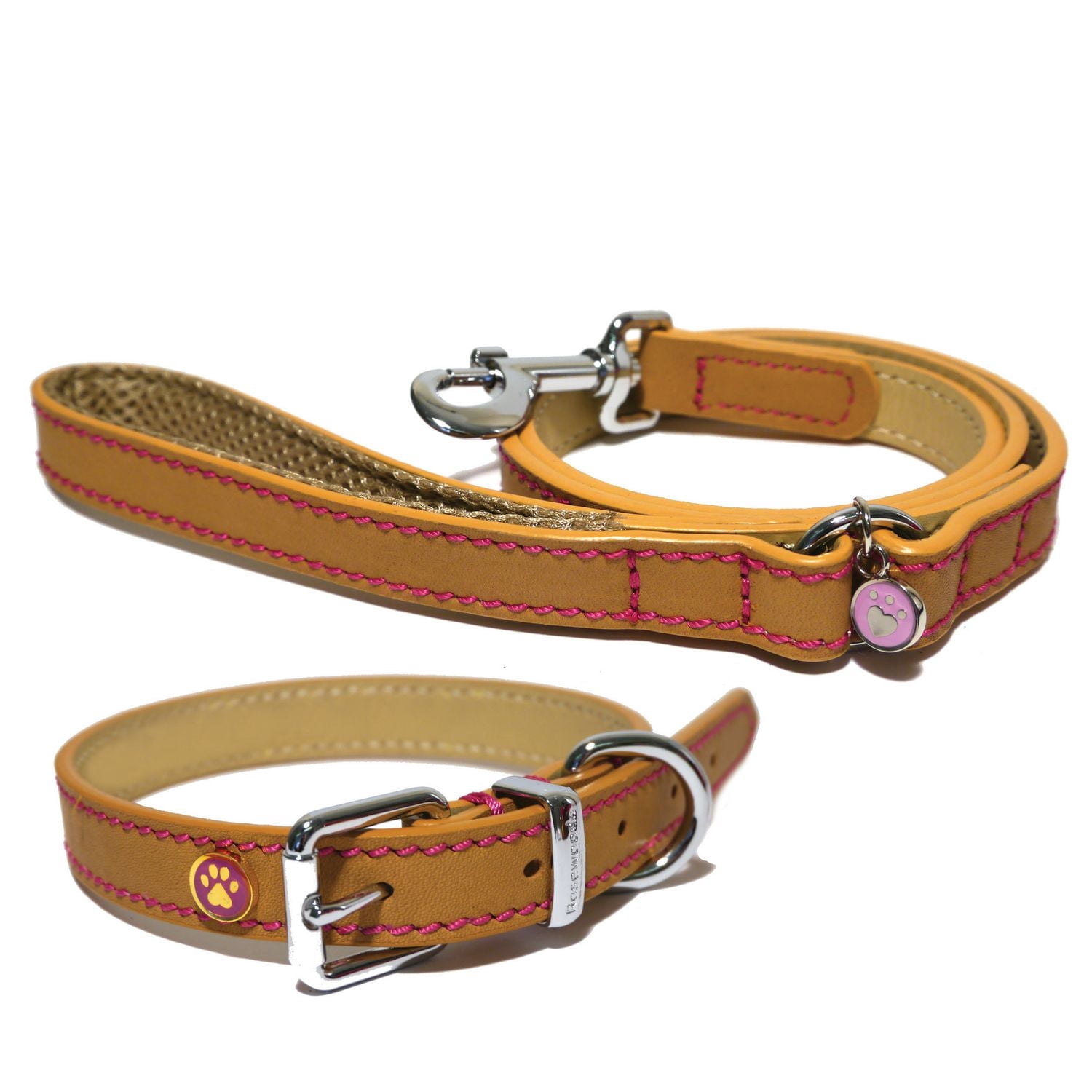 Rosewood Pet Luxury Leather Dog Collar