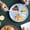 Blue-As shows, variant on Dividing Tableware Set, Partitioned Plates with Spoon, Fork & Chopsticks, Kitchen Utensils Set for Family Meals, Space-Saving, Microwave Safe, Home & Kitchen Organization
