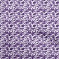 thumbnail image 1 of oneOone Georgette Viscose Purple Fabric Abstract Sewing Material Print Fabric By The Yard 42 Inch Wide, 1 of 5