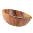 thumbnail image 4 of Solid Wooden Bowl, Light In Weight Durable Wooden Bowl, Soup For Salad, 4 of 8