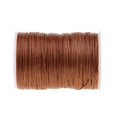 thumbnail image 3 of 1 Piece 150D Waxed Polyester Braided Flat Thread For Sewing Leather Crafts - Light Brown, as described, 3 of 8