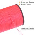 thumbnail image 4 of Unique Bargains Bright Pink Polyester Waxed Thread, 175 Yards, 4 of 5