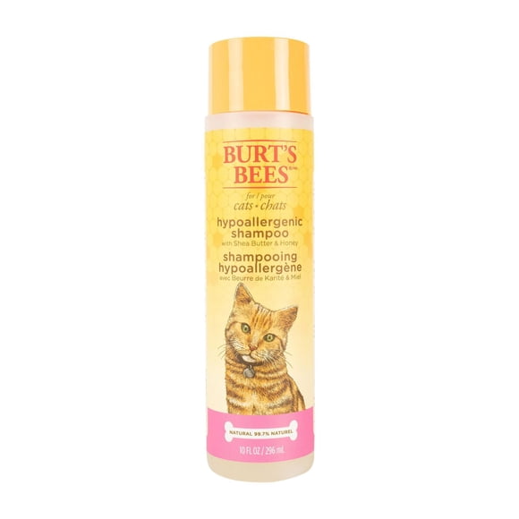 Burt's Bees Hypoallergenic Cat Shampoo Shae Butter Honey 10 fl oz
