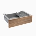 thumbnail image 1 of Desky Minimal Under Desk Drawer - Natural Walnut Laminate / Grey, 1 of 10