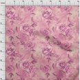 thumbnail image 4 of oneOone Cotton Flex Fuschia Pink Fabric Florals Craft Projects Decor Fabric Printed By The Yard 40 Inch Wide, 4 of 4