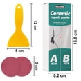 thumbnail image 4 of Dvkptbk Fluide de Réparation Ensemble de Colle pour Réparation de Carreaux Agent de Réparation de Fissures Outils Adhésifs en Céramique en Liquidation, 4 of 9