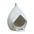 thumbnail image 1 of TIELUTT Outdoor Bird Feeder Spherical Design with Holes and Nesting Capabilities Bar Owl for outside Wooden Squirrel Birdhouse Camera Ceramic Birdhouse Sparrow, 1 of 6