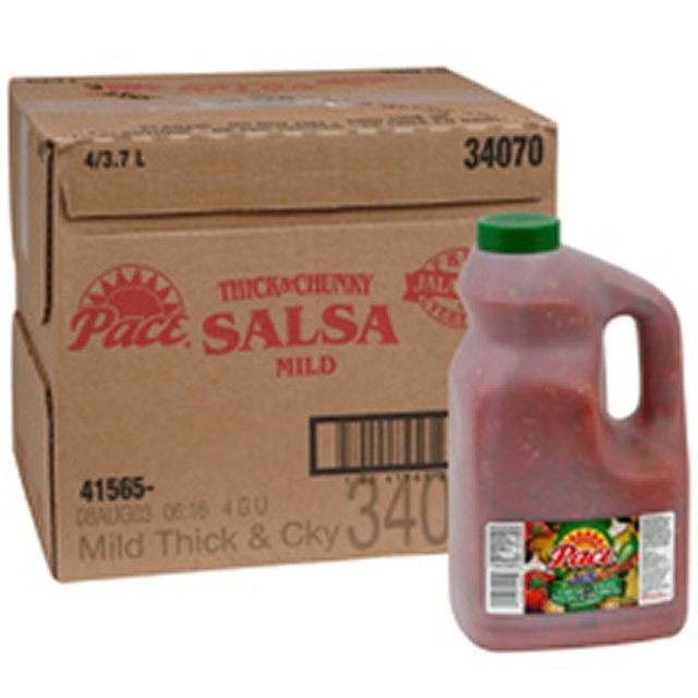 Salsa Douce Épaisse et Volumineuse PACE / 3,7 L/unité, 4 Unités/caisse