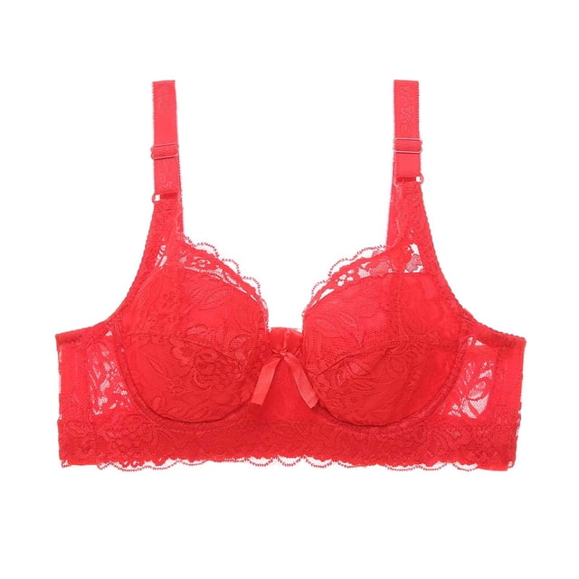 biudgviw Lace Bralettes for Women Comfortable Full Coverage Lightly Padded Supportive Bras Lift up Everyday Bras
