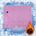 thumbnail image 4 of JMYHOAM USB Heated Blanket Heated Throw Blanket USB Throw Blanket with Zipper Wearable Portable Throw Wrap Washable, 4 of 5