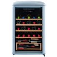 thumbnail image 1 of 30 Bottle Freestanding Retro Wine Cooler in Wine Red, 1 of 9