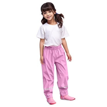 Pantalon de Pluie pour Enfants,Veste de Pluie pour Enfants Pantalon de Pluie pour Enfants Salopette Imperméable pour Enfants Pantalon Imperméable pour Enfants Pantalon de Pluie pour Garçons Pantalon de Pluie Imperméable pour Enfants