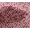 thumbnail image 4 of oneOone Viscose Chiffon Fabric Leaves & Floral Block Printed Fabric 1 Yard 42 Inch Wide, 4 of 4