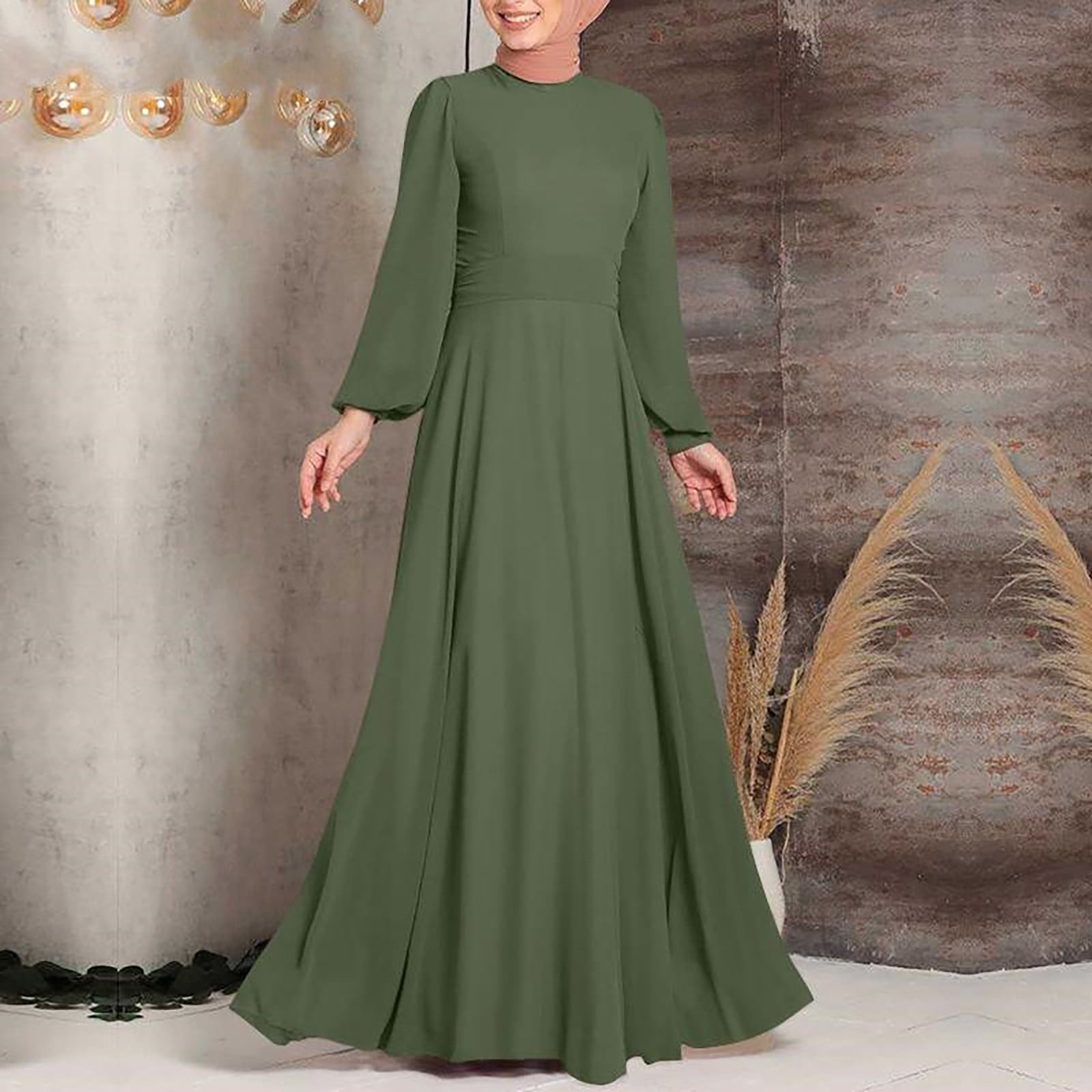 Babysbule Clearance Dresses For Women Ladies Muslim Festival Party