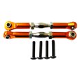 thumbnail image 1 of Xingzhi 2pcs Alliage Avant/arrière Bielle de Direction pour AXIAL 1/10 Rock Racer AX90026 Crawler AX31016 Orange, 1 of 6