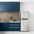 thumbnail image 2 of Danby DFF101B1BSSDB 10.0 cu. ft. Apartment Size Fridge Top Mount in Stainless Steel, 2 of 8