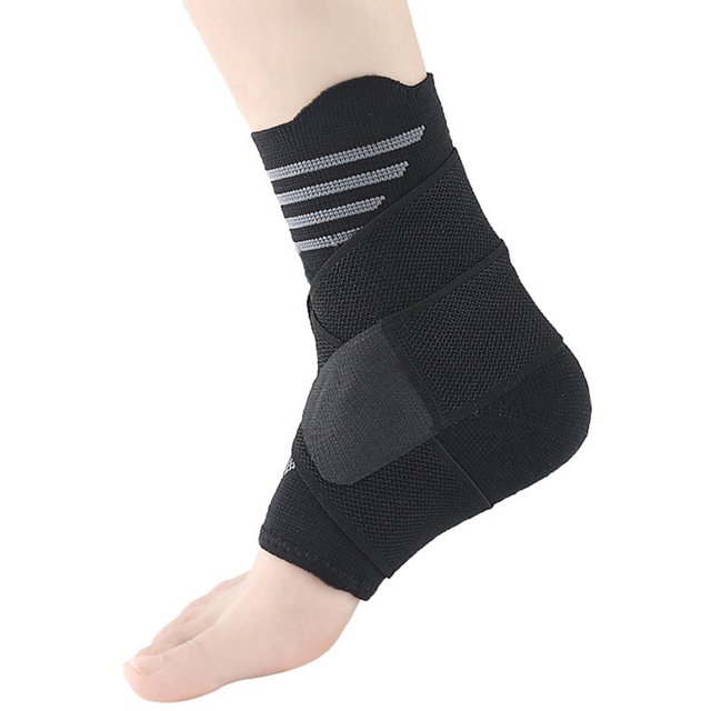 Support de Cheville Entorse Respirant Ajustable Manchon de Compression de Cheville