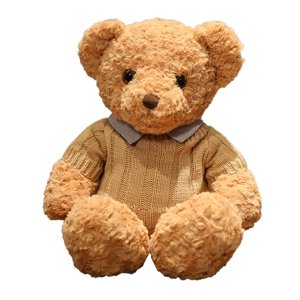 Nounours en peluche ours en peluche peluche jouet porter ours en pull jouet