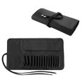 thumbnail image 2 of Makeup Brush Pouch Rolling 15-Capacity Makeup Brush Case Cosmetic Brush Bag, 2 of 5