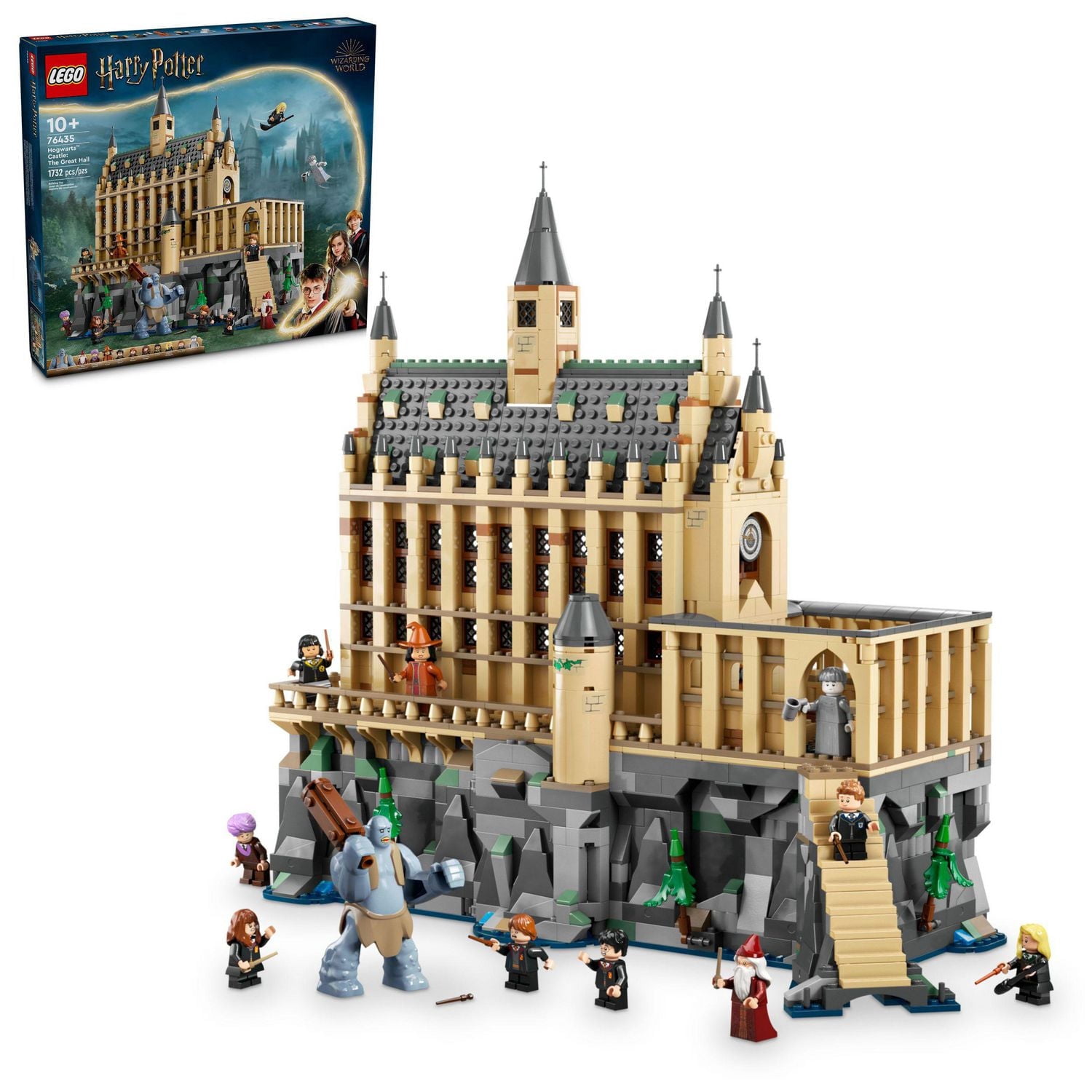 LEGO Harry Potter Hogwarts Castle: The Great Hall 76435 Ensemble de ...