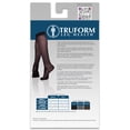 thumbnail image 4 of Truform Sheer Knee High Stockings, Dot Pattern: 15 - 20 mmHg, Espresso, Large, 4 of 7