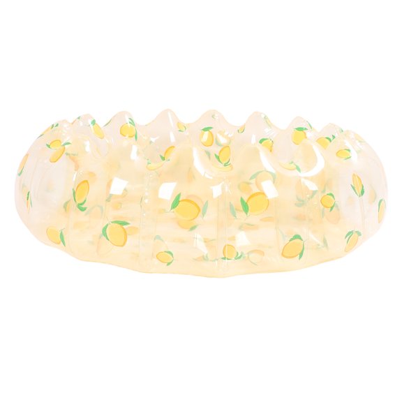 Piscine Gonflable, Petite Piscine Pliable à Gonfler pour Tout-Petit en PVC pour Fête à la Nage Intérieur Extérieur